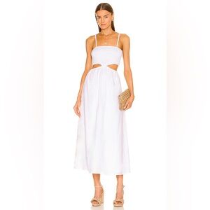 Faithfull the Brand Tayari Midi Dress